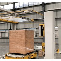 缠绕机包装完的托盘歪斜了您听说过吗？