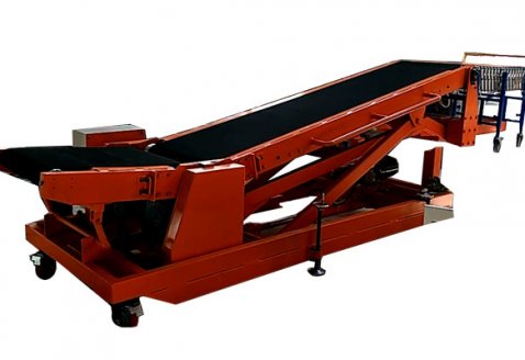 爬坡伸缩皮带线